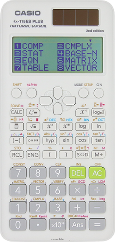 Casio fx-115es plus 2da edición científica avanzada 4866J1010 accesorio